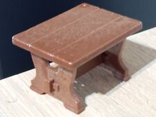 PLAYMOBIL MESA MARRON DE MADERA REF 3269 3285 3938 4213 4251 4290 4899 5039 comprar usado  Enviando para Brazil