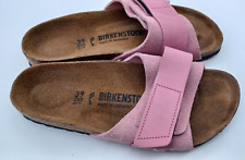 Birkenstock pink suede for sale  SOUTHAMPTON