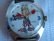 Vintage political wristwatch for sale  Oceano