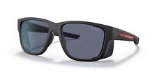 Óculos de sol Prada Linea Rossa PS 07WS DG009R 59mm borracha preta, usado comprar usado  Enviando para Brazil