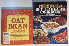 Fiber & Oat Bran Better Health Healthy Cookbook Lot Of 2 comprar usado  Enviando para Brazil