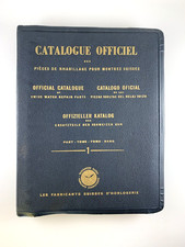 Catalogue officiel pieces d'occasion  Expédié en Belgium