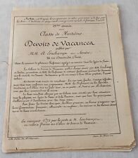 Ancien cahier vacance d'occasion  Seingbouse