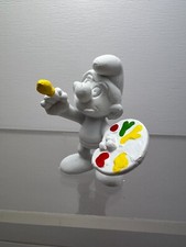 Figurine schtroumpfs peintre d'occasion  Louvres