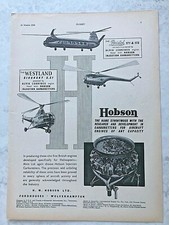 1954 aircraft advert for sale  BRIGHTON