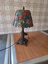 Bleiglaslampe tiffany stil gebraucht kaufen  Döhlau