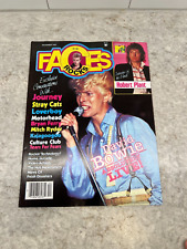 Usado, Faces Rocks Magazine (Dec 1983) Bowie/Boy George/Journey/Mitch Ryder/Tears Fears segunda mano  Embacar hacia Argentina