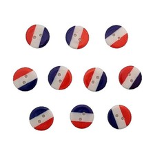 Boutons tricolores trous d'occasion  Le Barcarès