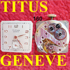 Movimento titus geneve usato  Vaprio d'Agogna