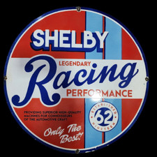 Shelby racing porcelain for sale  Shipping to United States
