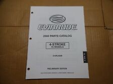 Usado, 2000 Evinrude 70 HP 4 tempos motor de popa catálogo de peças livro 5000976 comprar usado  Enviando para Brazil