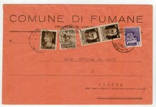 27.7.1945 fumane verona usato  San Giovanni al Natisone