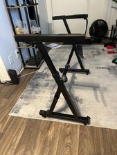 Usado, Suportes líquidos ajustáveis estilo Z suporte de teclado de piano portátil - Ótimo estado comprar usado  Enviando para Brazil