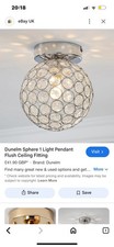 Dunelm sphere flush for sale  BIRMINGHAM