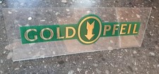 Goldpfeil werbeschild plastik gebraucht kaufen  Langenselbold