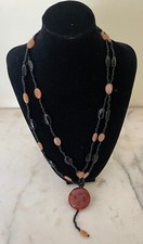 Collana vintage fili usato  Roma