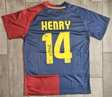 Thierry henry signed for sale  Waddell