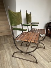 Pair vintage wrought for sale  HINCKLEY