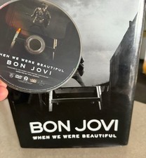 DVD capa dura livro e círculo BON JOVI When We Were Beautiful CD raro comprar usado  Enviando para Brazil