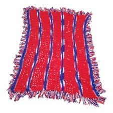 Crocheted red white for sale  Storm Lake