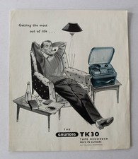 Grundig tk30 tape for sale  LLANWRTYD WELLS