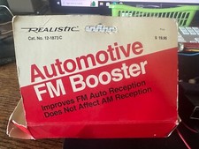 Usado, Novo rádio estéreo veicular realista amplificador FM 12-1873C Radio Shack comprar usado  Enviando para Brazil