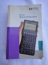 Manuel utilisation 48gx d'occasion  France