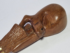 Long carved wooden for sale  LANGHOLM