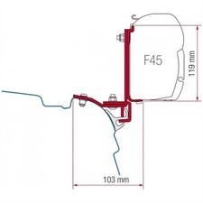 Fiamma awning bracket for sale  WIRRAL