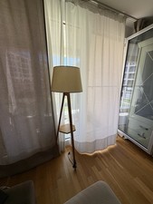 Stehlampe lampenschirm stoff gebraucht kaufen  München