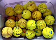 Random lot softballs for sale  Beverly