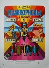 Quadrophenia affiche cinéma d'occasion  Clermont-Ferrand-