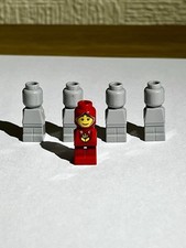 Lego microfigure grey for sale  SOLIHULL