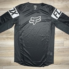 Camiseta Fox Racing 180 Motocross Preta Branca Masculina Tamanho M MX Bicicleta Suja comprar usado  Enviando para Brazil