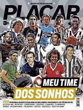 PLACAR: THE 12 DREAM TEAMS OF BRAZILIAN FOOTBALL Brazil Soccer Magazine Jan 2025, usado comprar usado  Brasil 