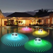 Led solar floating for sale  ILFORD