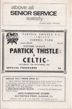 Partick thistle celtic for sale  PAISLEY