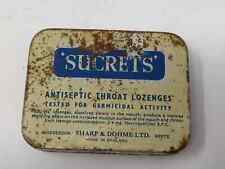 Sucrets vintage antiseptic for sale Sucrets vintage antiseptic for sale  MARKET RASEN