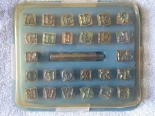 Vtg craftool alphabet for sale  West Plains