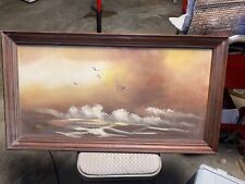 Vintage ocean painting for sale  Laredo