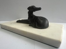 Bronze greyhound marble for sale  SALE