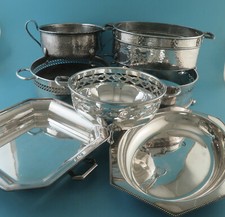 Konvolut schalen versilbert gebraucht kaufen  Lorsch
