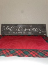 Christmas sign wooden for sale  Pahrump