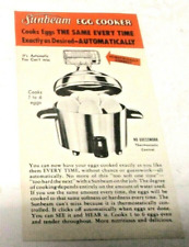 Sunbeam egg cooker for sale  Menlo Park