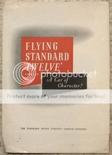 Standard flying twelve for sale Standard flying twelve for sale  LEICESTER