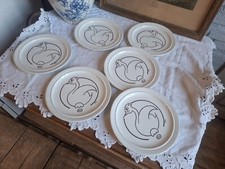 Lot assiettes publicitaire d'occasion  Villeneuve-la-Guyard