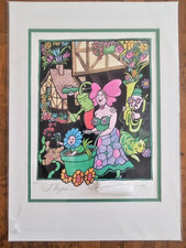 Superbe grande lithographie d'occasion  Mulhouse-