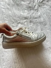 Lunar leather silver for sale  STOKE-ON-TRENT