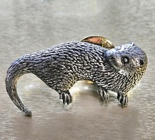Brown otter pewter for sale  FARNBOROUGH