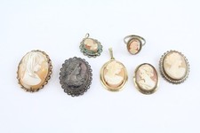 Shell cameo jewellery for sale  LEEDS